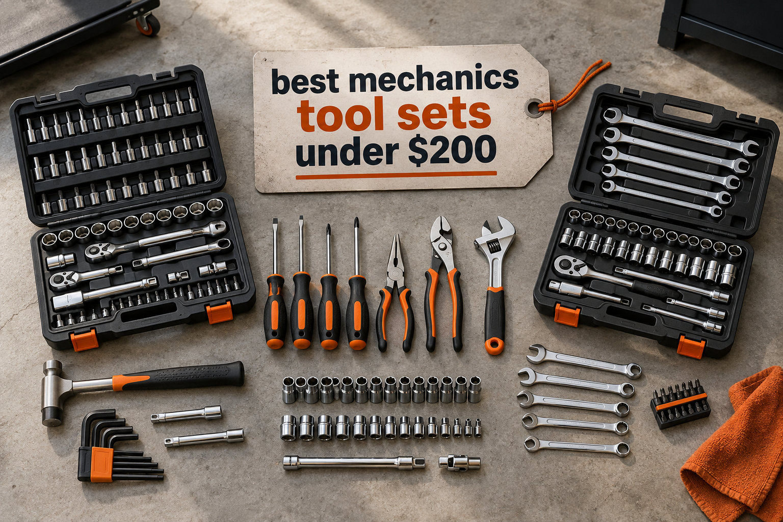 best mechanics tool sets under $200