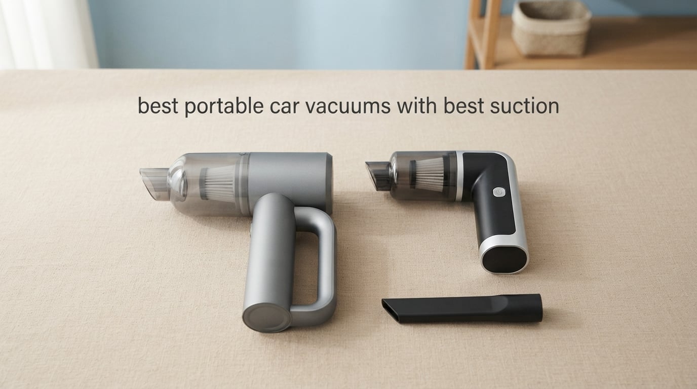 best portable car vacuums with best suction