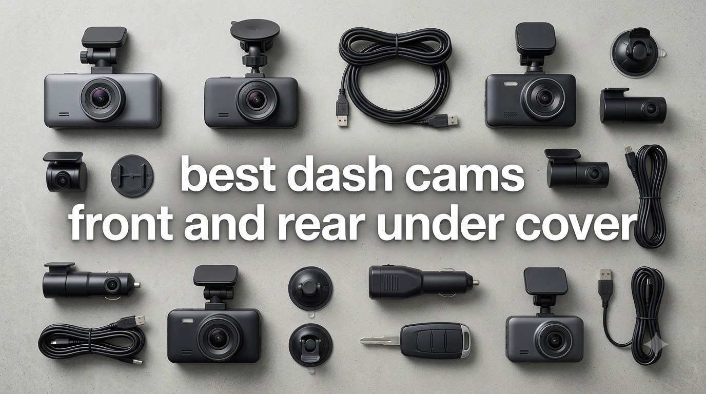 best dash cams front and rear under cover
