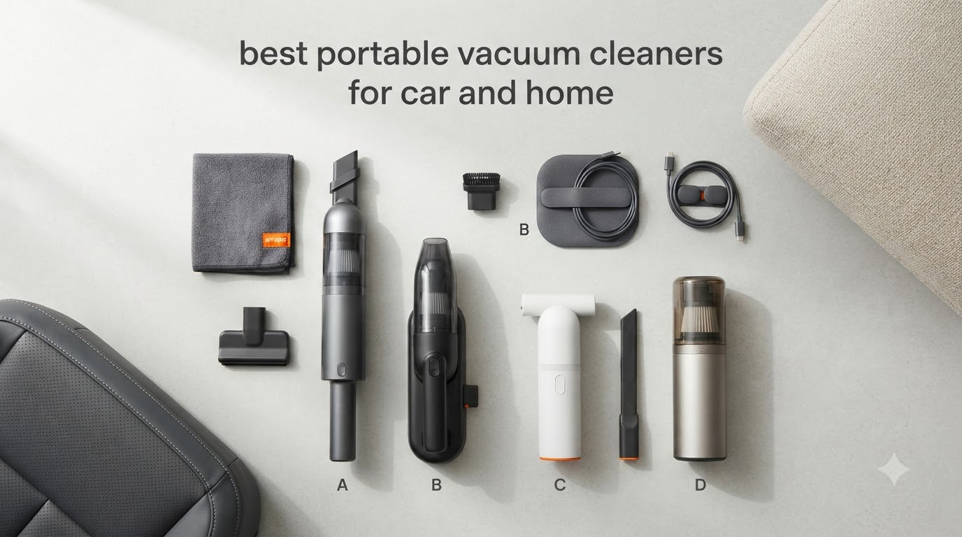 best portable vacuum cleaners for car and home