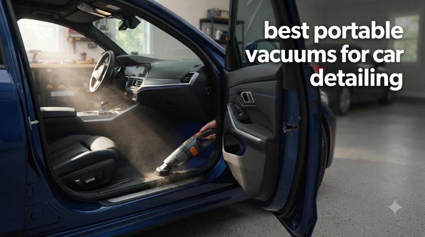 best portable vacuums for car detailing