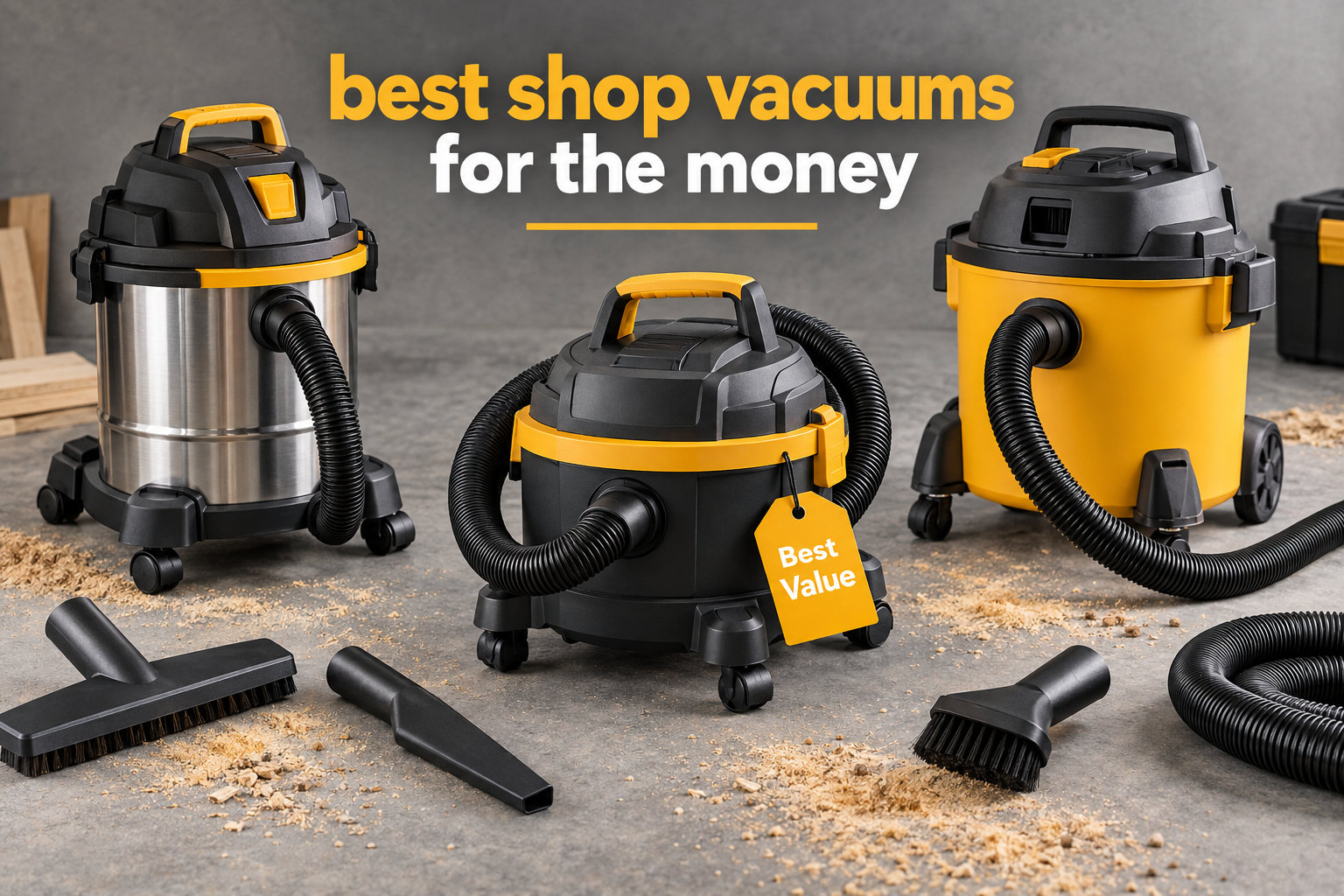 best shop vacuums for the money