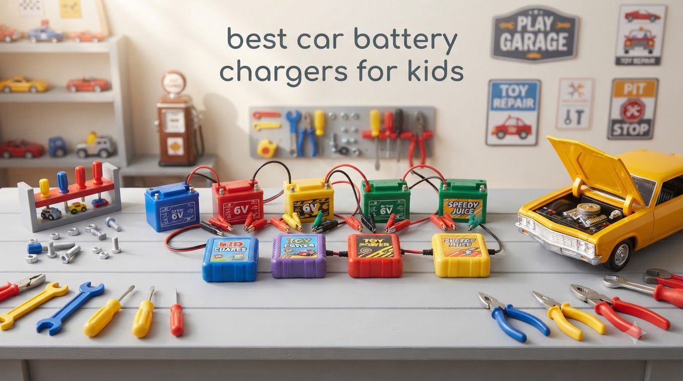 best car battery chargers for kids
