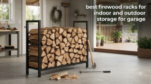 best firewood racks for indoor and outdoor storage for garage