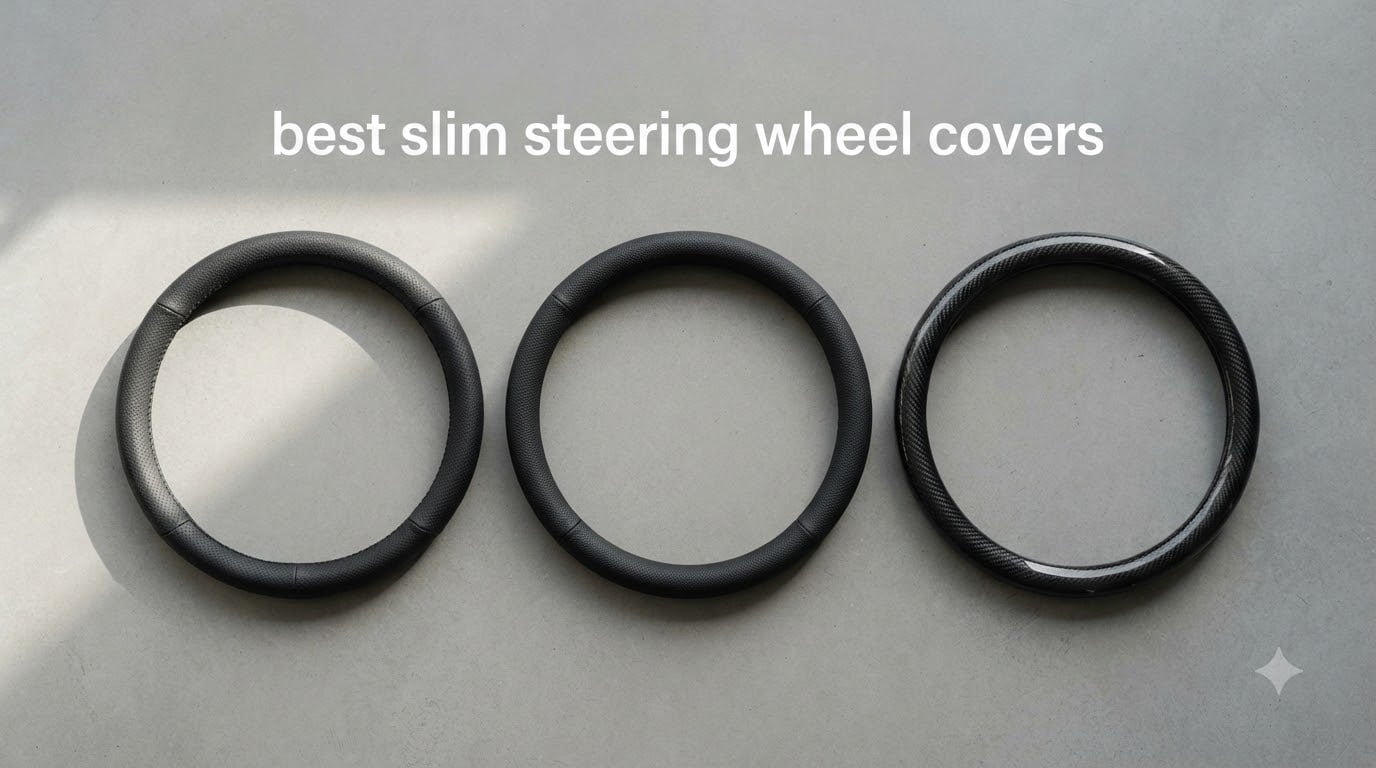 best slim steering wheel covers
