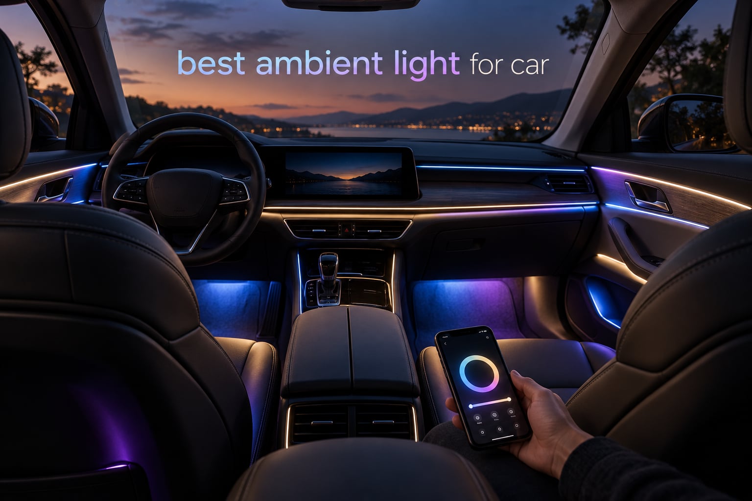 best ambient light for car