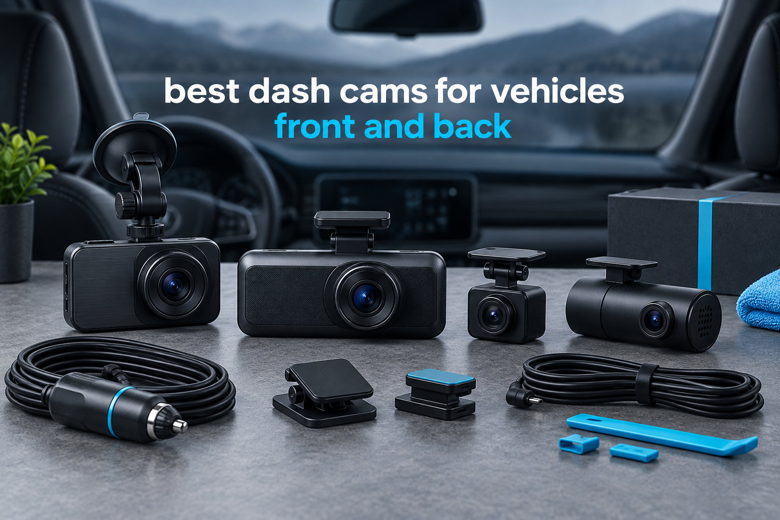 best dash cams for vehicles front and back