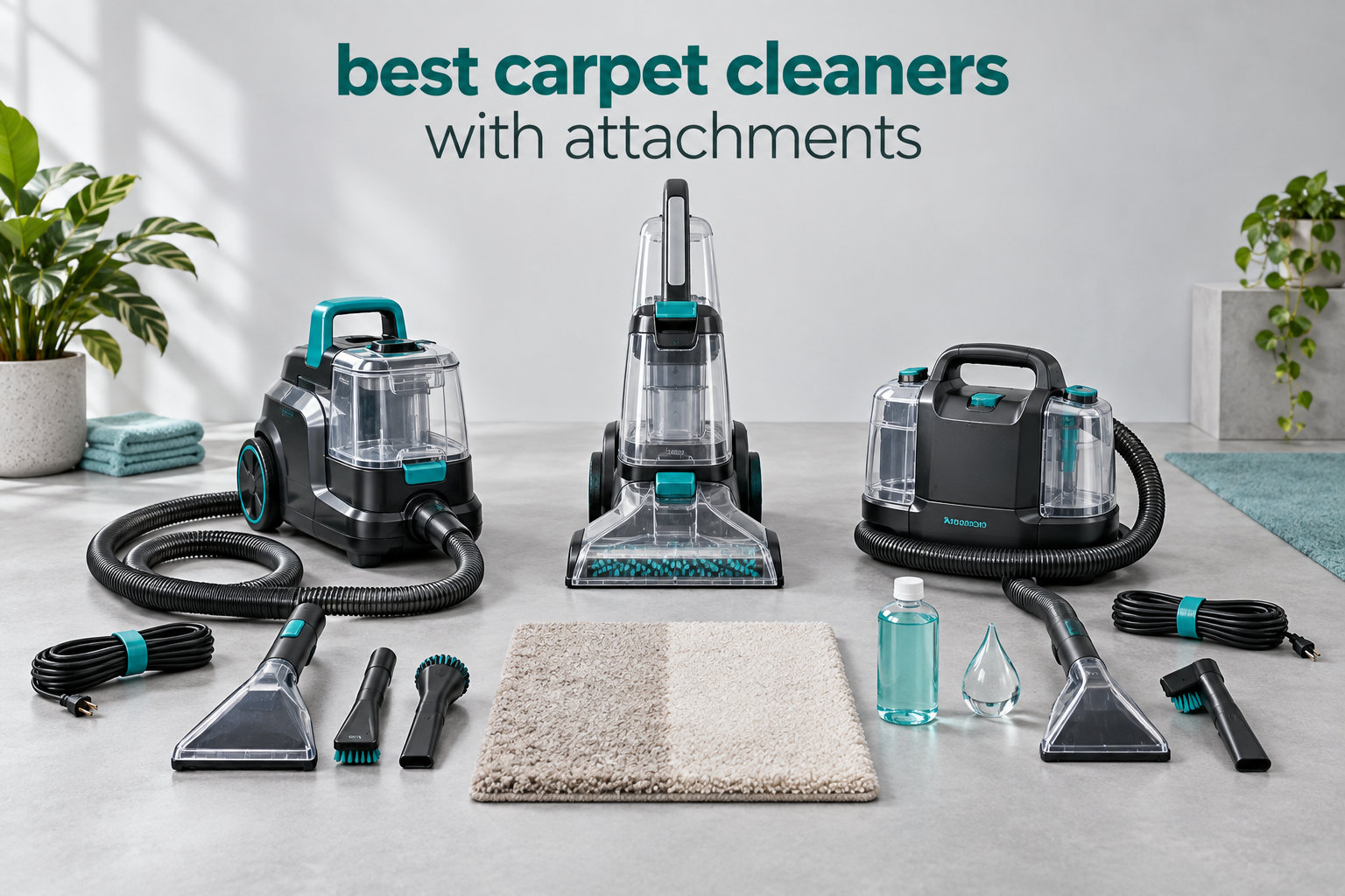 best carpet cleaners with attachments