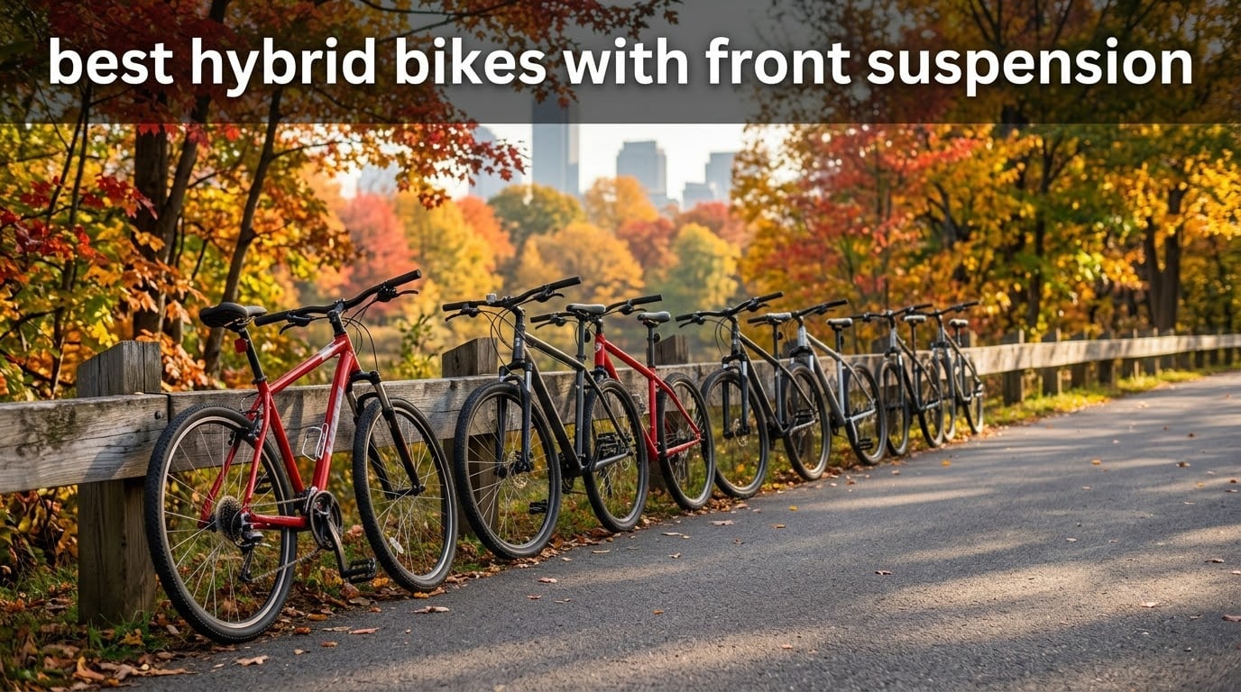best hybrid bikes with front suspension