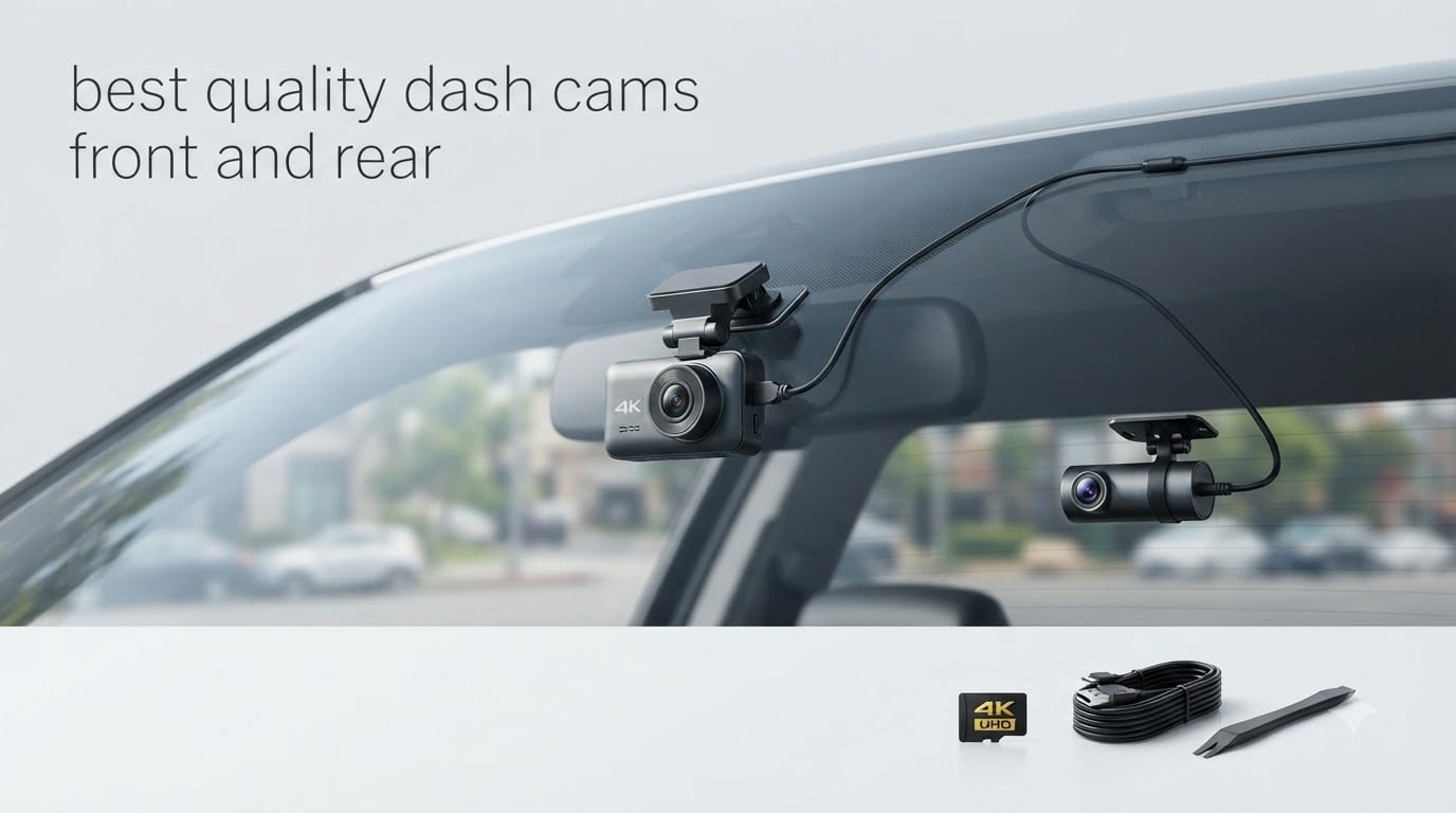 best quality dash cams front and rear