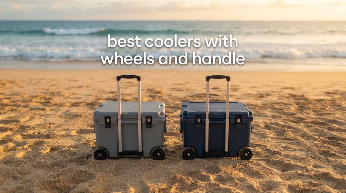 best coolers with wheels and handle