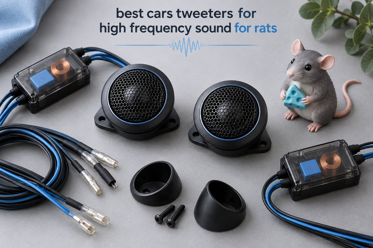 best cars tweeters for high frequency sound for rats