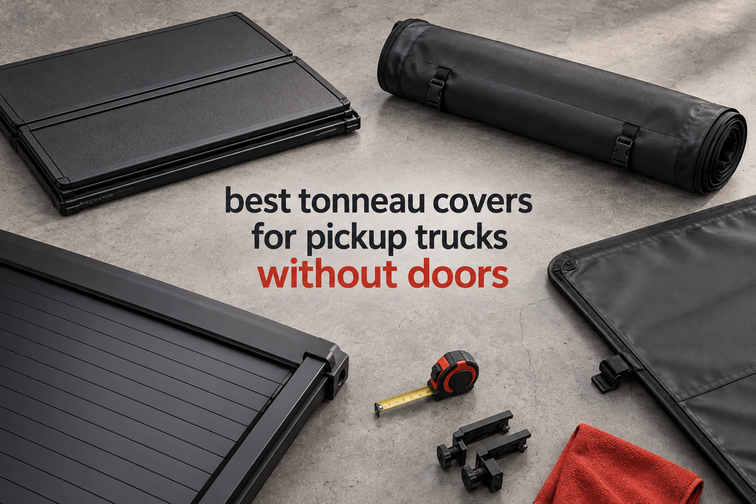 best tonneau covers for pickup trucks without doors