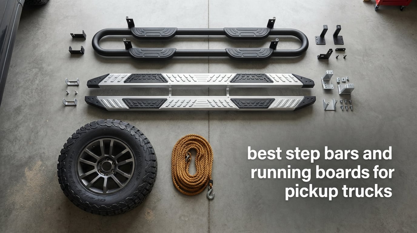 best step bars and running boards for pickup trucks