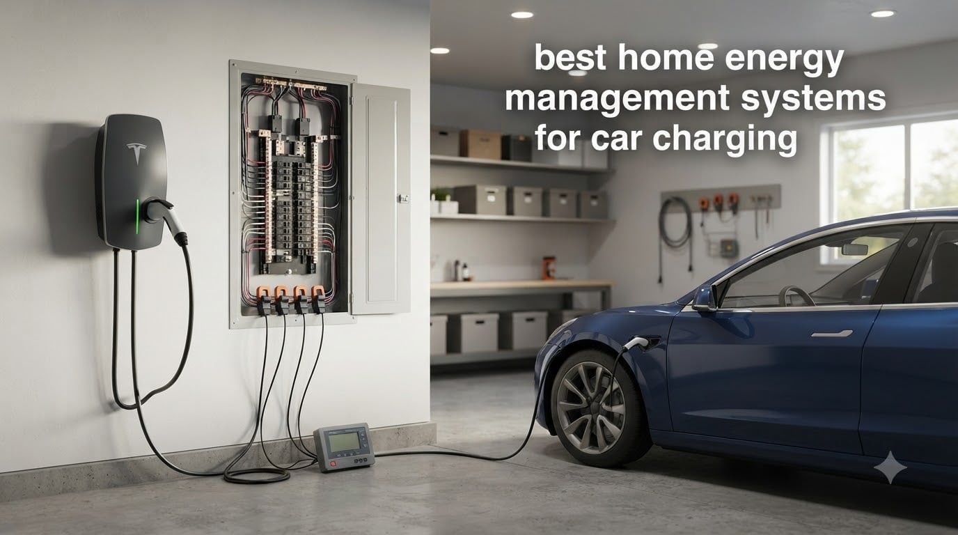 best home energy management systems for car charging