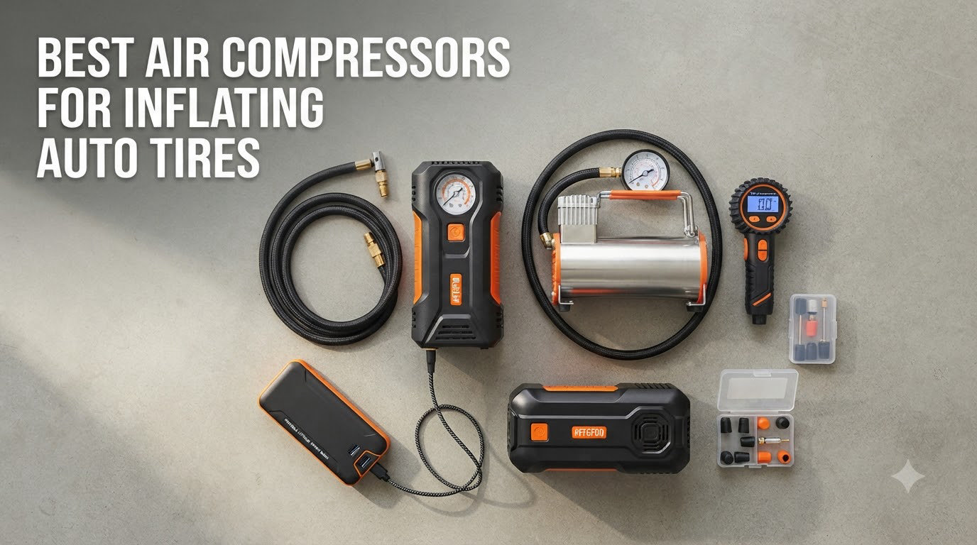 best air compressors for inflating auto tires