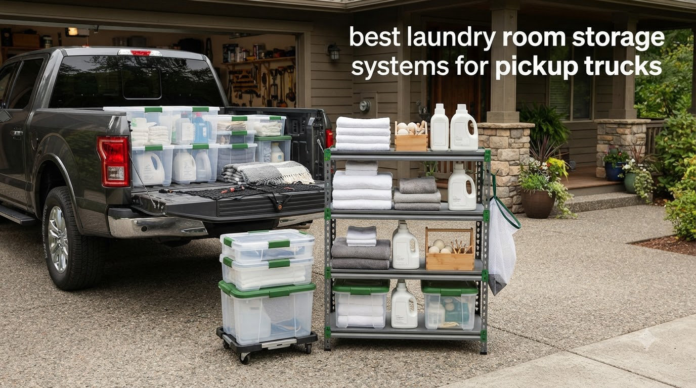 best laundry room storage systems for pickup trucks