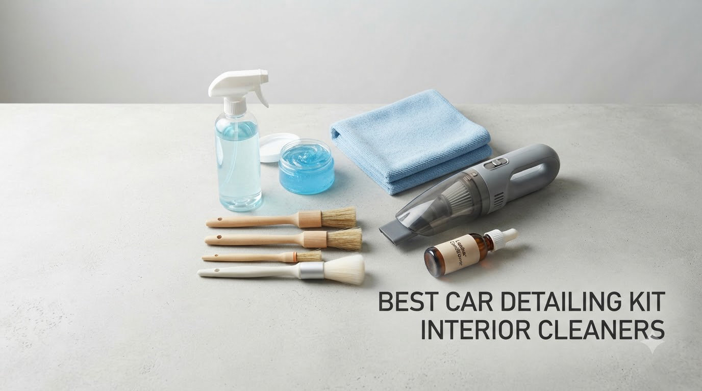 best car detailing kit interior cleaners