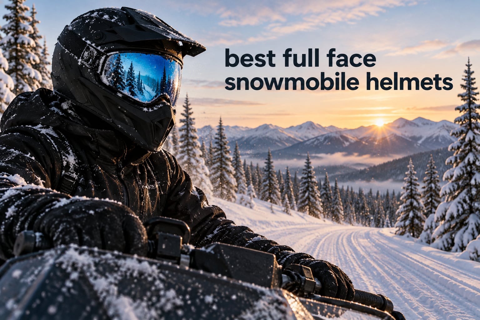 best full face snowmobile helmets