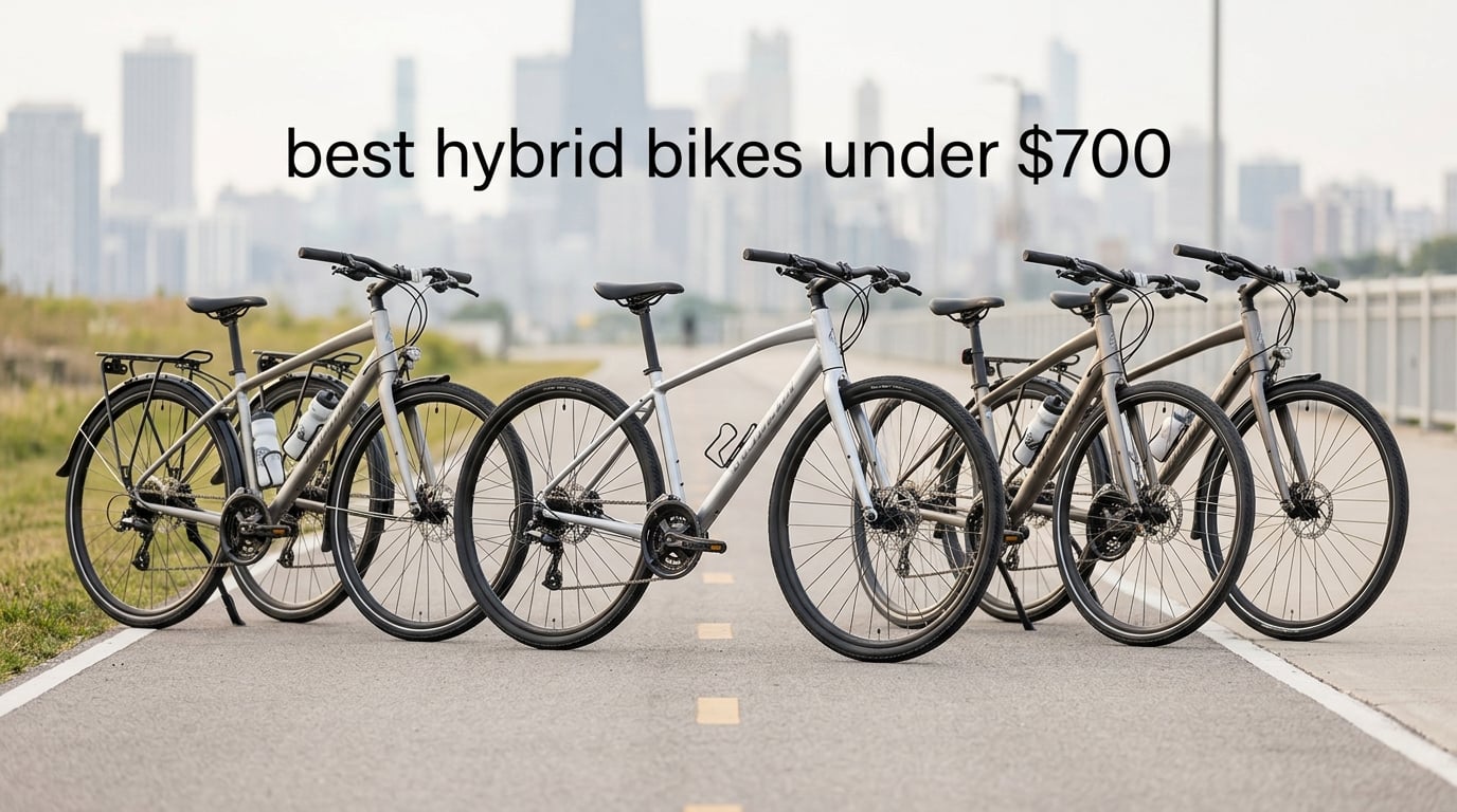 best hybrid bikes under $700