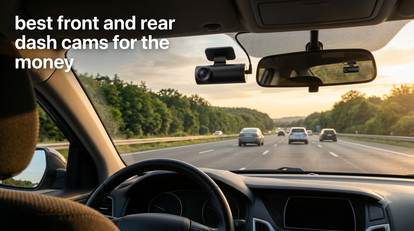 best front and rear dash cams for the money