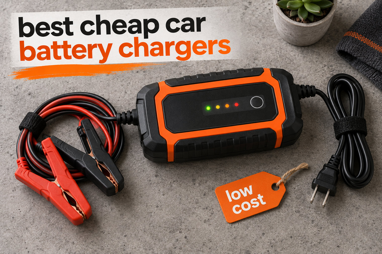 best cheap car battery chargers