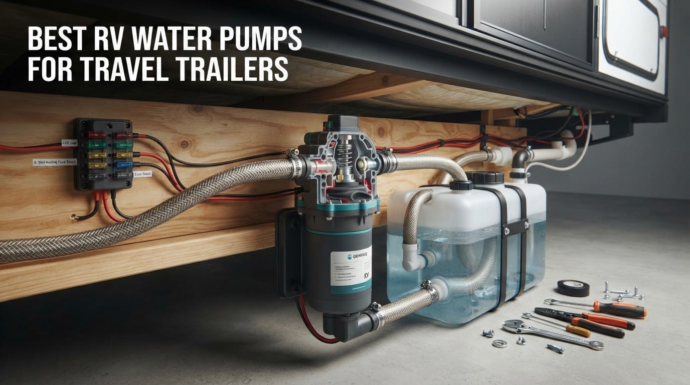 best rv water pumps for travel trailers