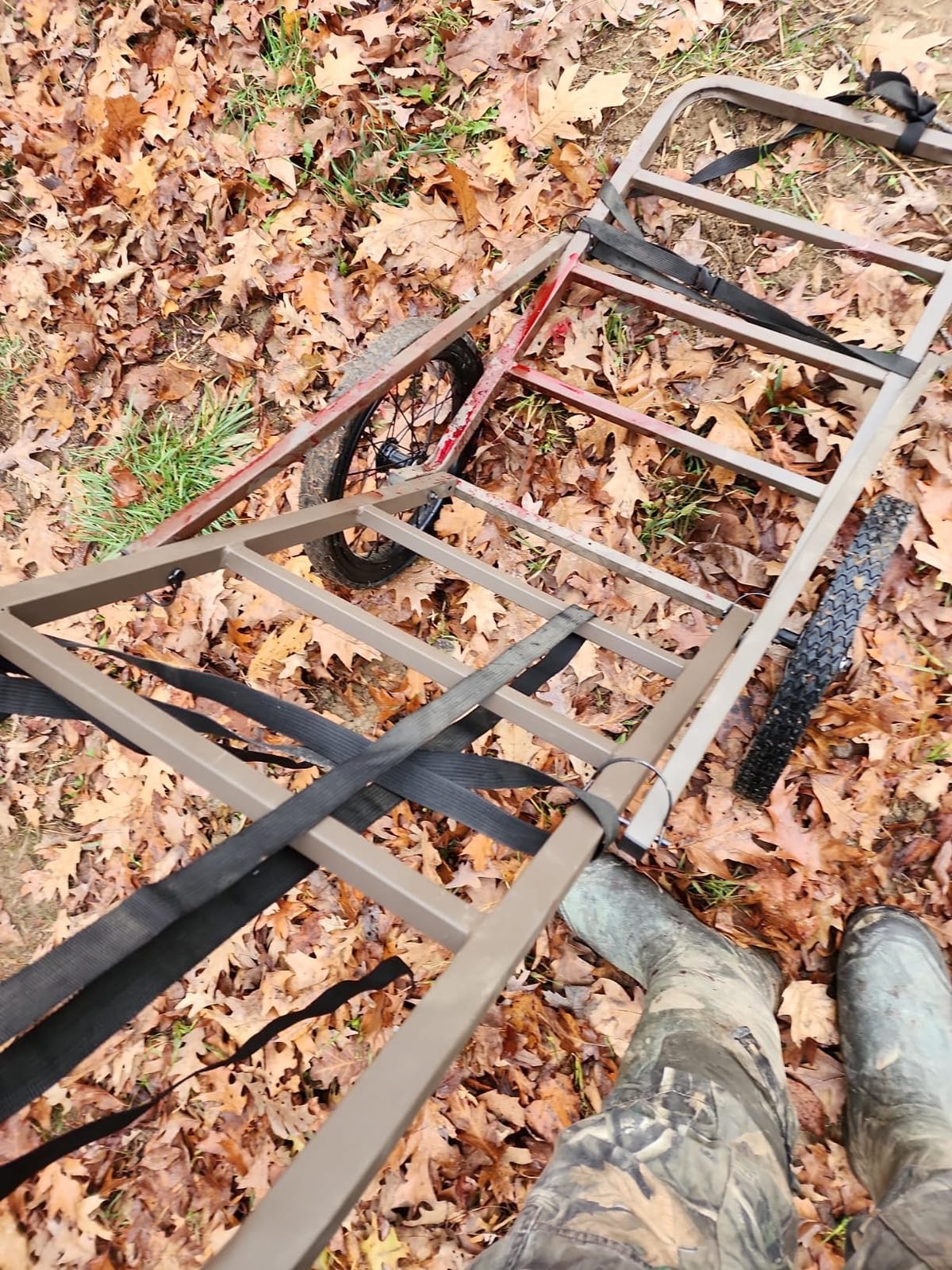 Guide Gear Deluxe Deer Cart, Game Hauler Hunting Gear Accessories, with Big Wheels customer photo 1