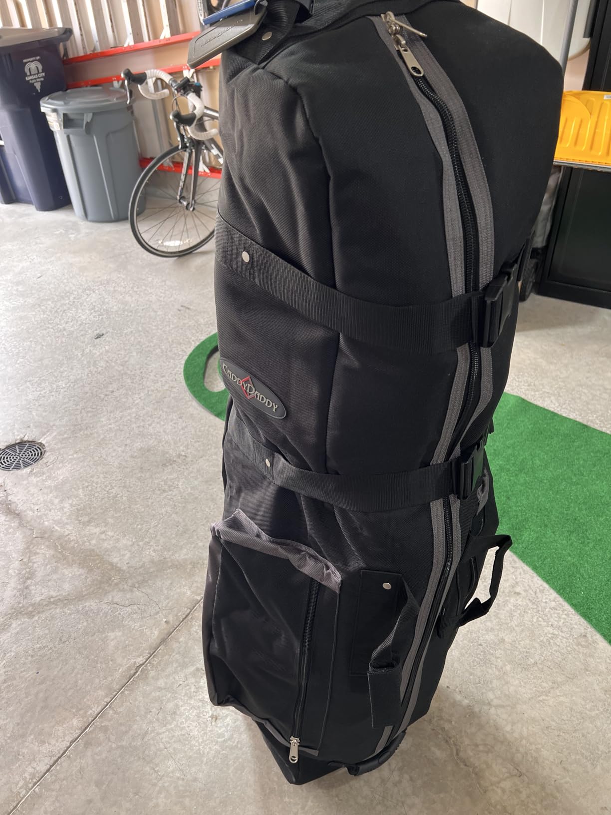 CADDYDADDY Constrictor Golf Travel Bag Cover w/Thick Dense Foam Padded Top customer photo 2
