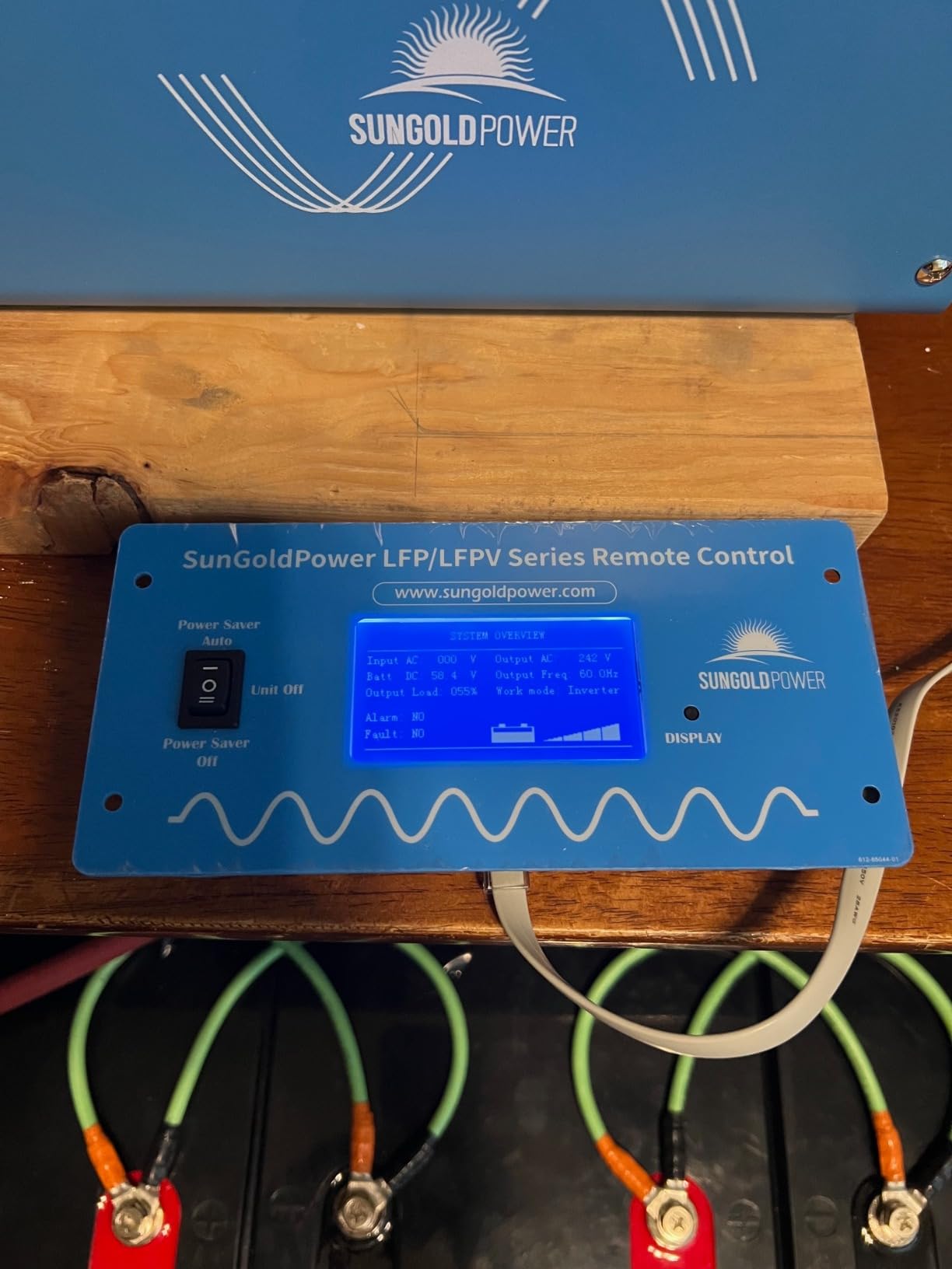 SUNGOLDPOWER UL1741 6000W 48Vdc Pure Sine Wave Inverter Low Frequency 240Vac Input 120Vac/240Vac Output Split Phase with Battery Charger Off-Grid 18000W Peak customer photo 1