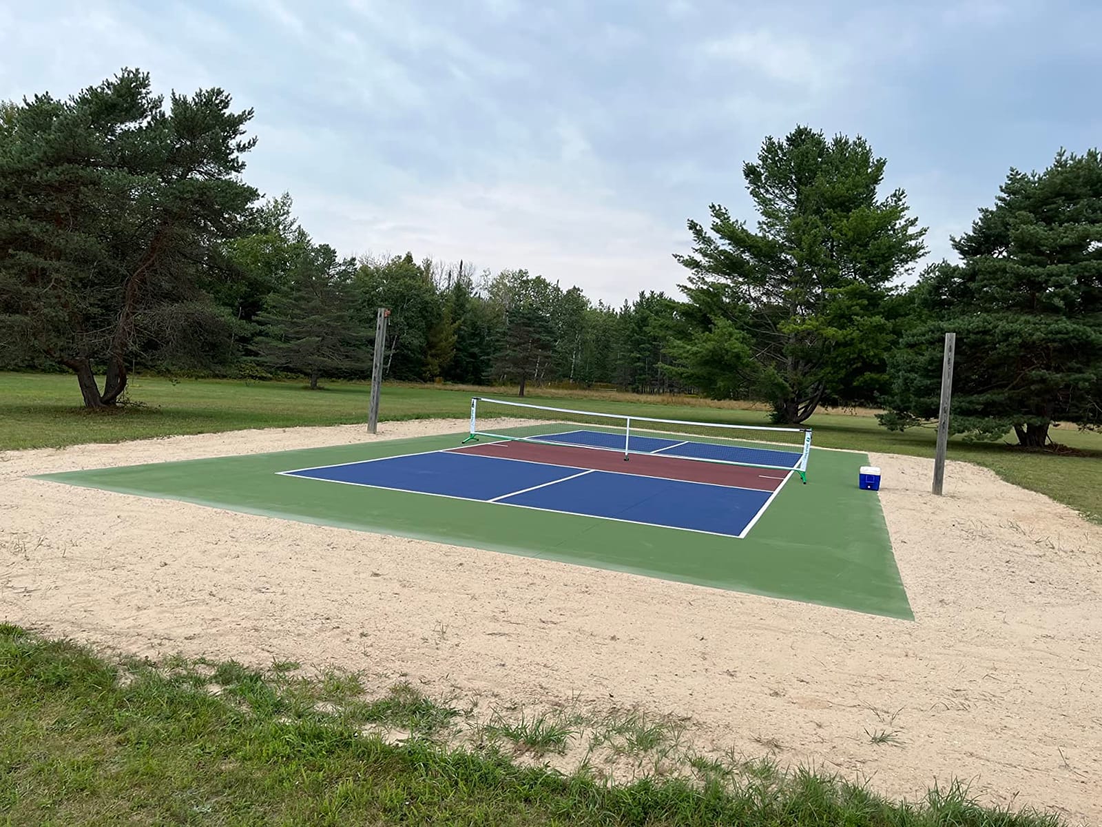 Pickle-Ball 3.0 Tournament Pickleball Net with Carry Bag, 22ft customer photo 2