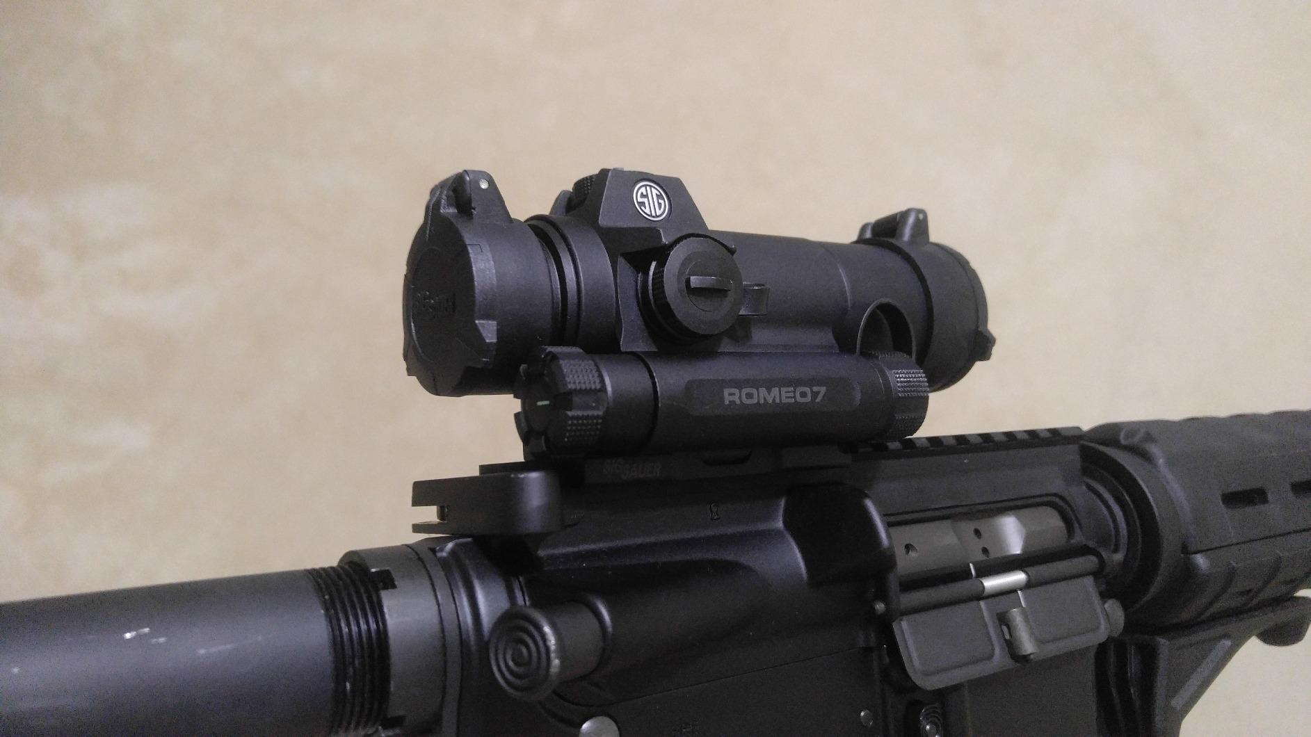 Sig Sauer ROMEO7 1x30mm Closed Full Size 2 MOA Red Dot Sight customer photo 2
