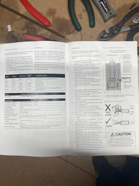 Siemens FS140 Whole House Surge Protection Device Rated for 140,000 Amps customer photo 2