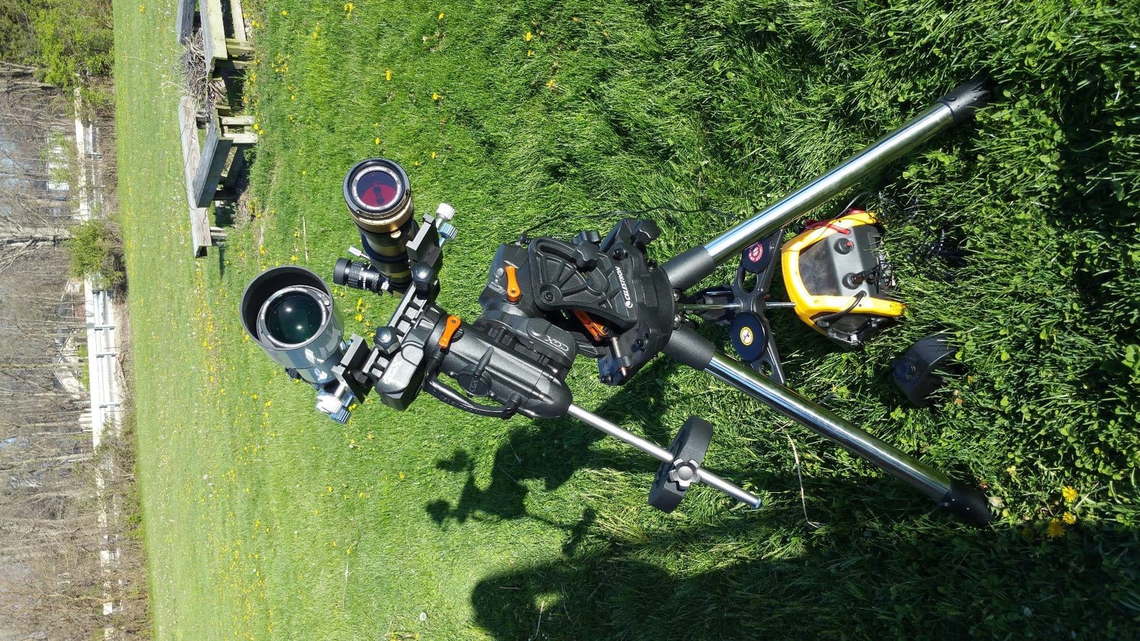Celestron CGX Computerized German Equatorial Mount & Tripod, 55lb Payload customer photo 1