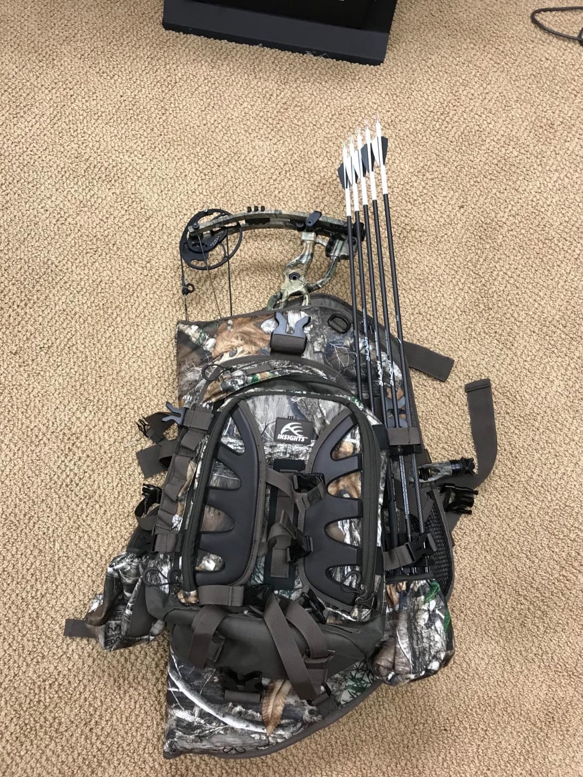 INSIGHTS HUNTING by frogg toggs - The Vision Bow Pack, Camouflaged Hunting Pack, Realtree EDGE customer photo 1
