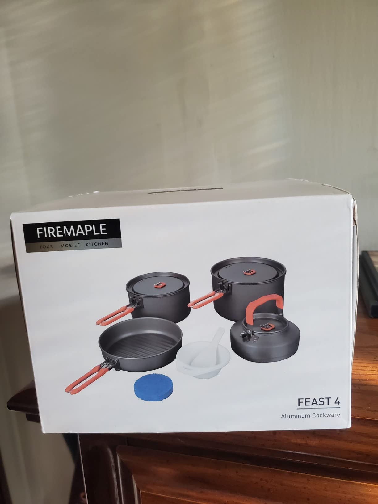 Fire-Maple Feast Outdoor Camping Cookware, Pot and Pan Set Stackable Kit customer photo 1