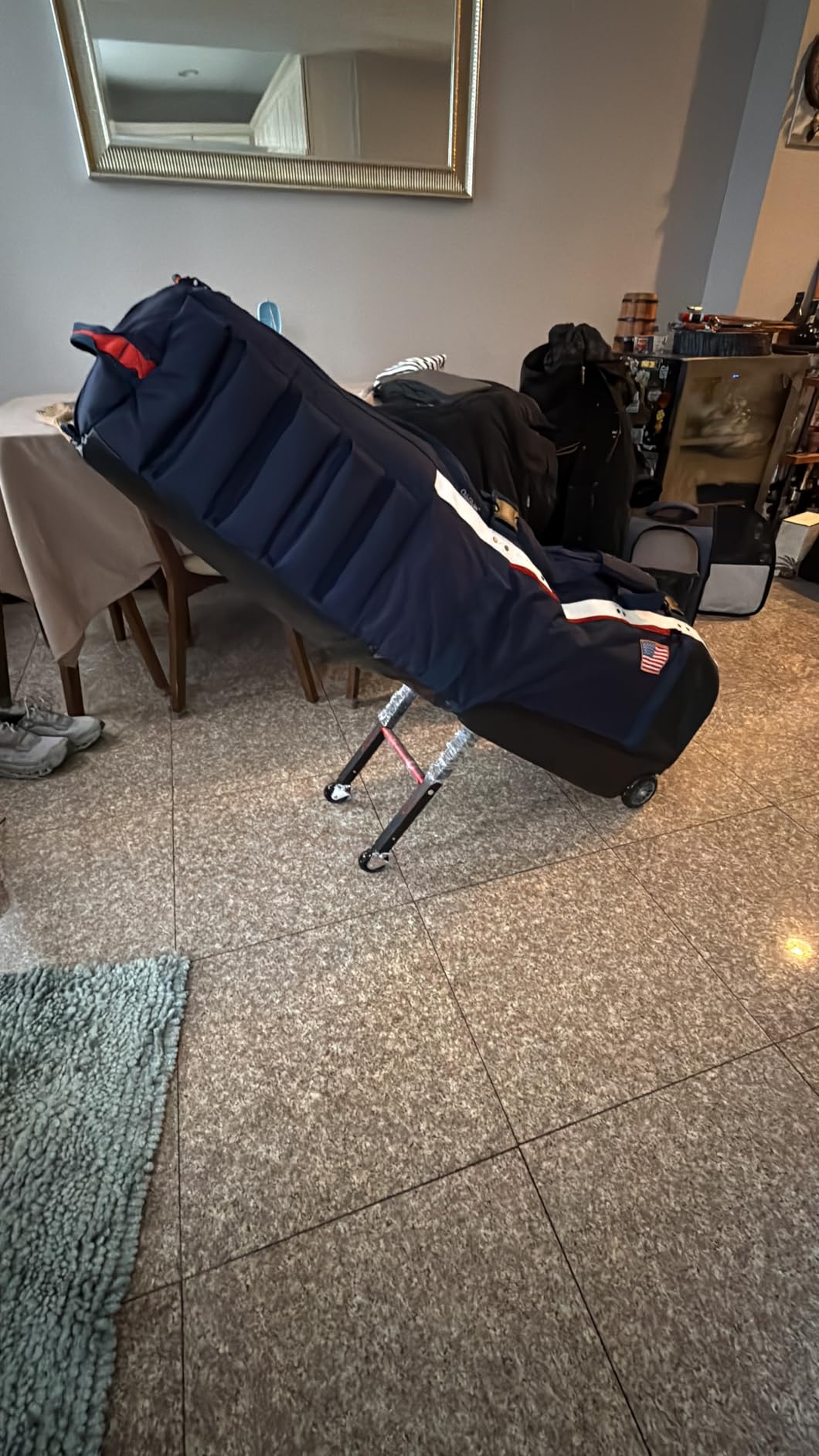 Sun Mountain ClubGlider Meridian Golf Travel Bag, 4-Wheel Rolling Retractable-Leg System customer photo 2