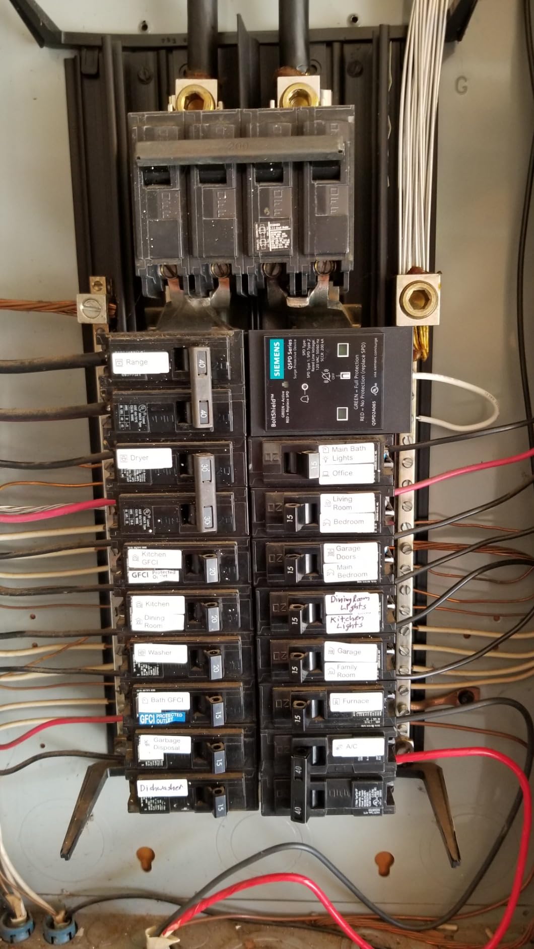 SIEMENS BOLTSHIELD Plug-in Surge Protection Device 2-Pole 65kA 120/240V, 1Ø, 3W customer photo 1