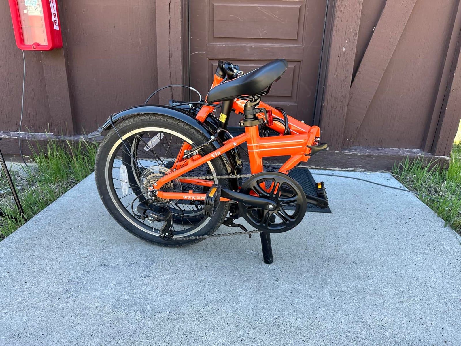 ZiZZO Via 20” Folding Bike-Lightweight Aluminum Frame Genuine Shimano 7-Speed 26lb customer photo 1