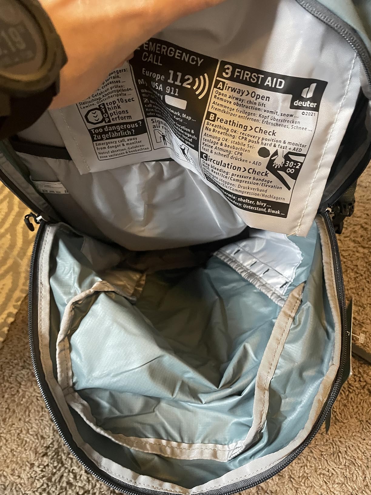 Deuter Speed Lite 23L SL Women’s Fit Hiking Backpack - Shale-Graphite customer photo 1