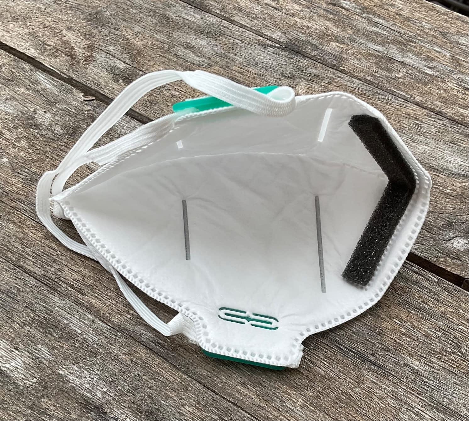 benehal N95 Masks for Adults, NIOSH Approved Disposable Mask, White 20-Pack customer photo 1