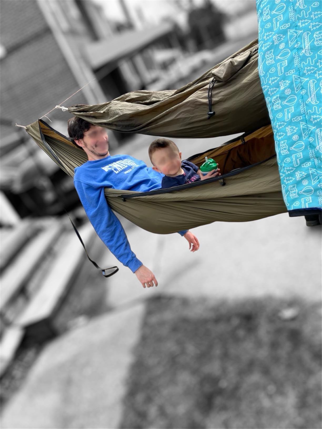 Onewind 11ft Ultralight Camping Hammock with Mosquito Net and Ridgeline customer photo 2