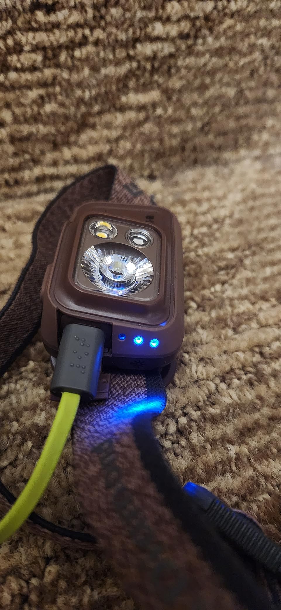 BLACK DIAMOND Spot 400-R Headlamp, Rechargeable, Dimmable, Bright, Graphite customer photo 1