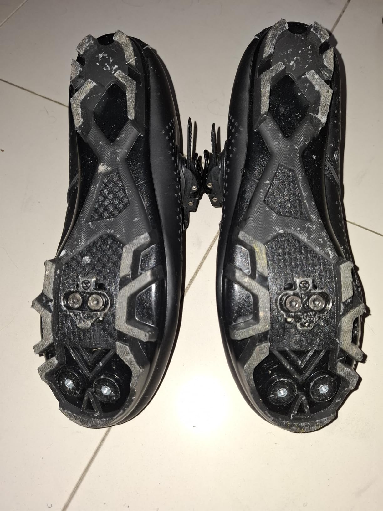 Mens Mountain Bike Cycling Shoes Women, MTB-Shoes Compatible Installation SPD Cleats customer photo 1