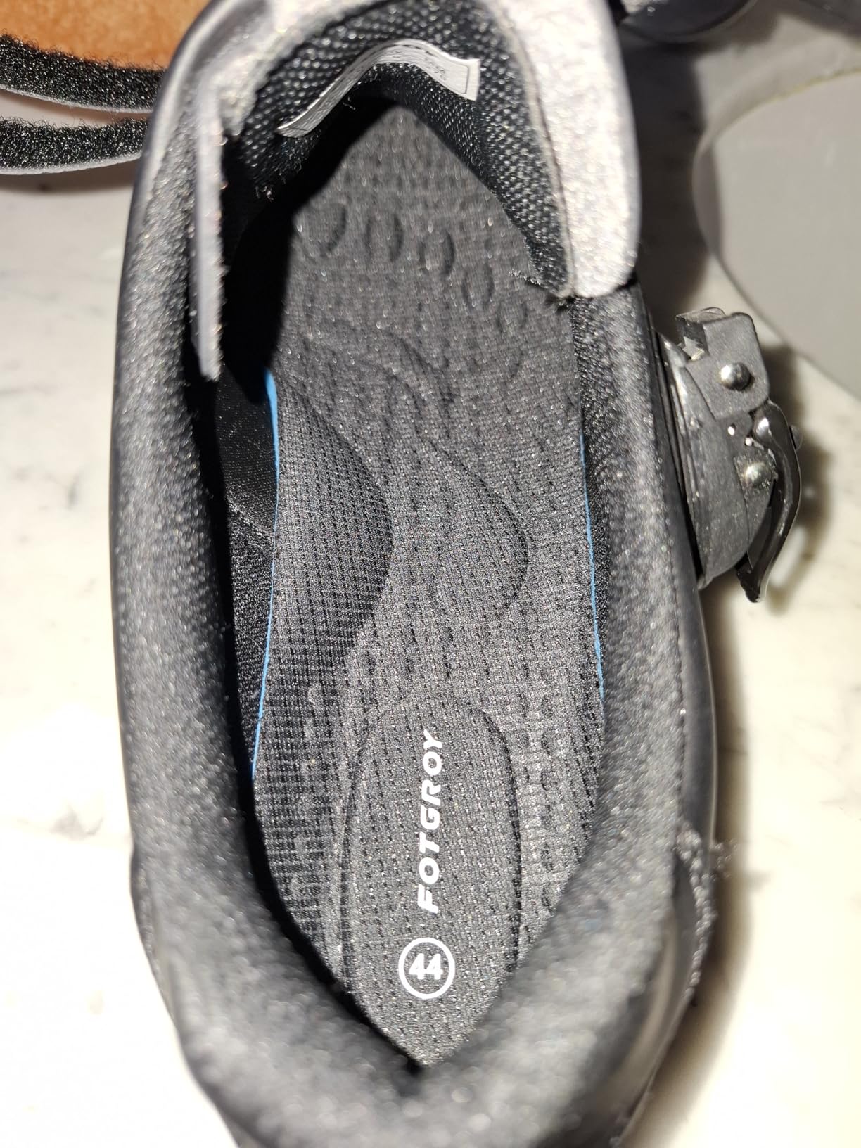 Mens Mountain Bike Cycling Shoes Women, MTB-Shoes Compatible Installation SPD Cleats customer photo 2