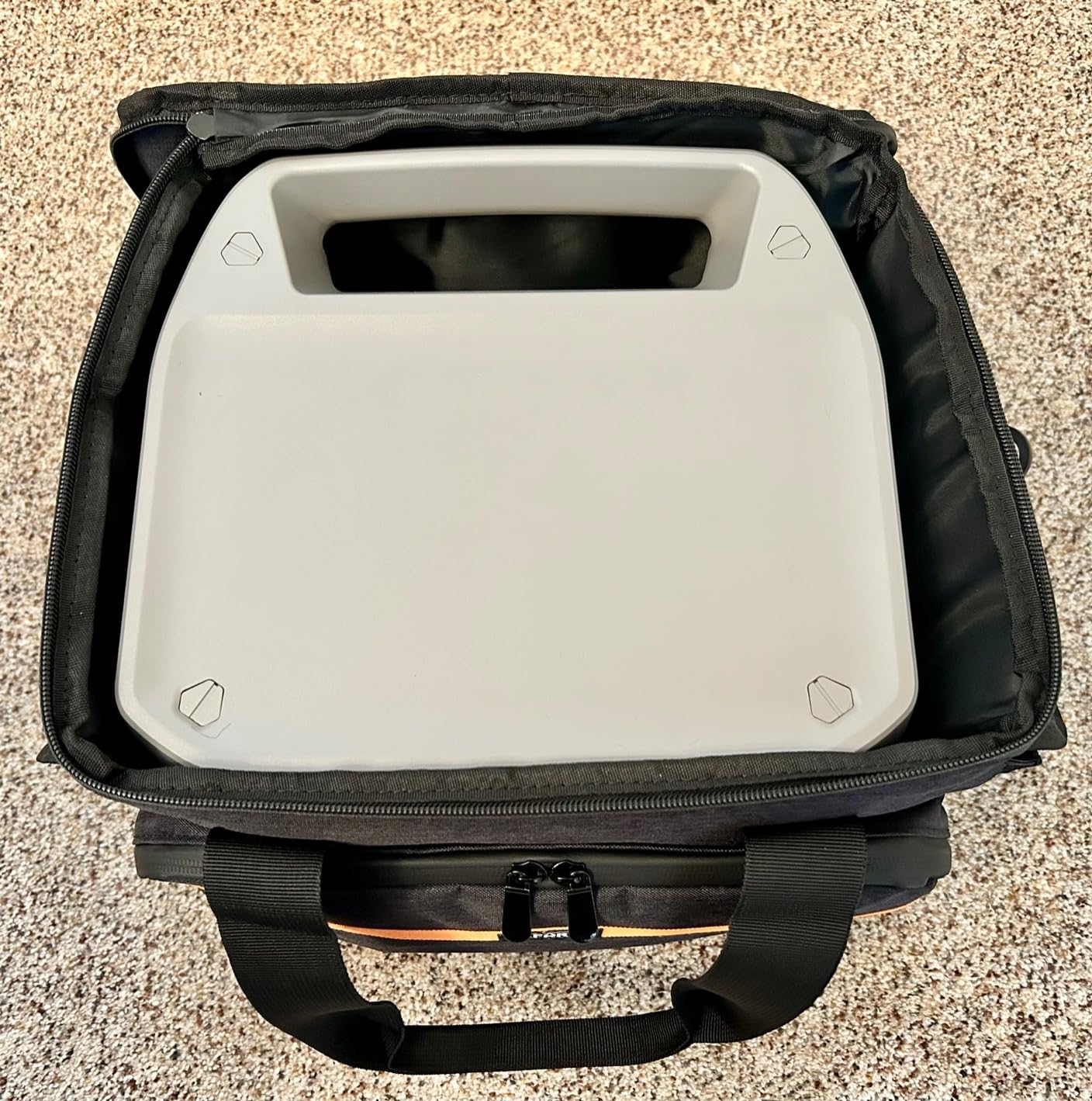 LEFOR·Z Travel Carrying Case Bag Fits for Anker SOLIX C1000 Gen 2/C1000/Jackery 1000/1000 Pro 2/1500 v2/RECELL T1000/ECOFLOW River Max Portable Power Station,Charge Cable & Accessories-Bag Only customer photo 2