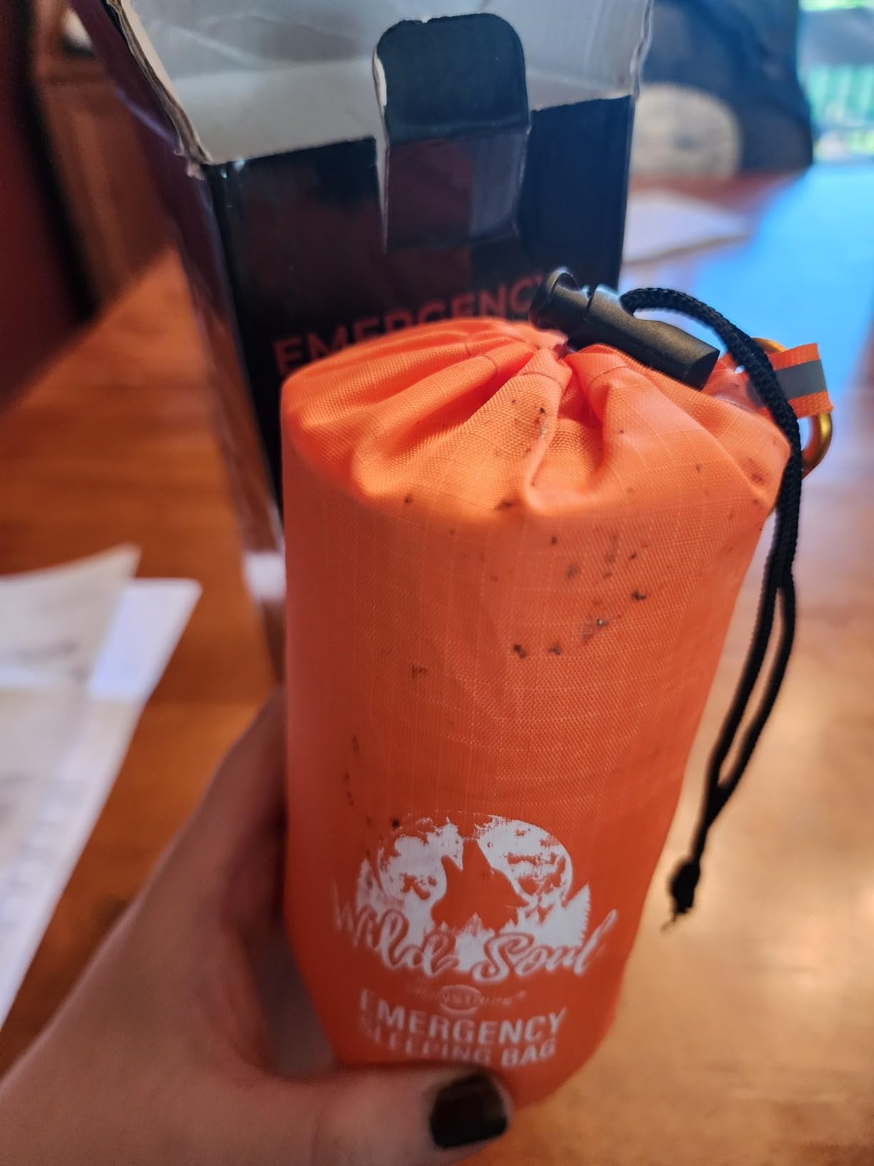 Ironstripe Bivy Sack XL Waterproof Survival Sleeping Bag with Emergency Whistle, Built-in Hood & Thermal Mylar - Tear & Puncture-Resistant customer photo 1