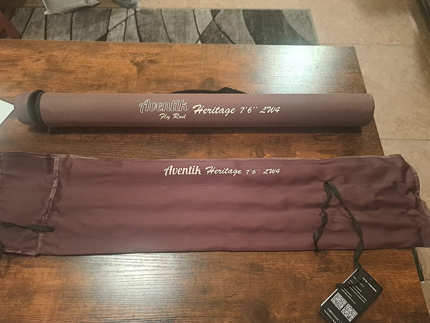 Aventik Heritage Fly Fishing Rod with Rod Tube customer photo 2