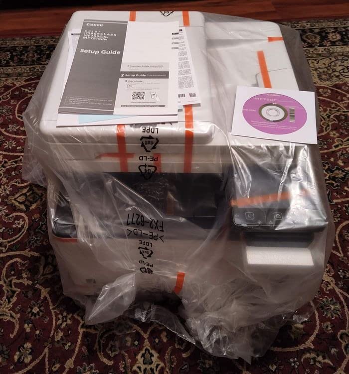 Canon imageCLASS MF753Cdw Wireless Duplex Color Laser All-in-One Printer, Scanner, Copier, Fax, 35 PPM, White customer photo 2