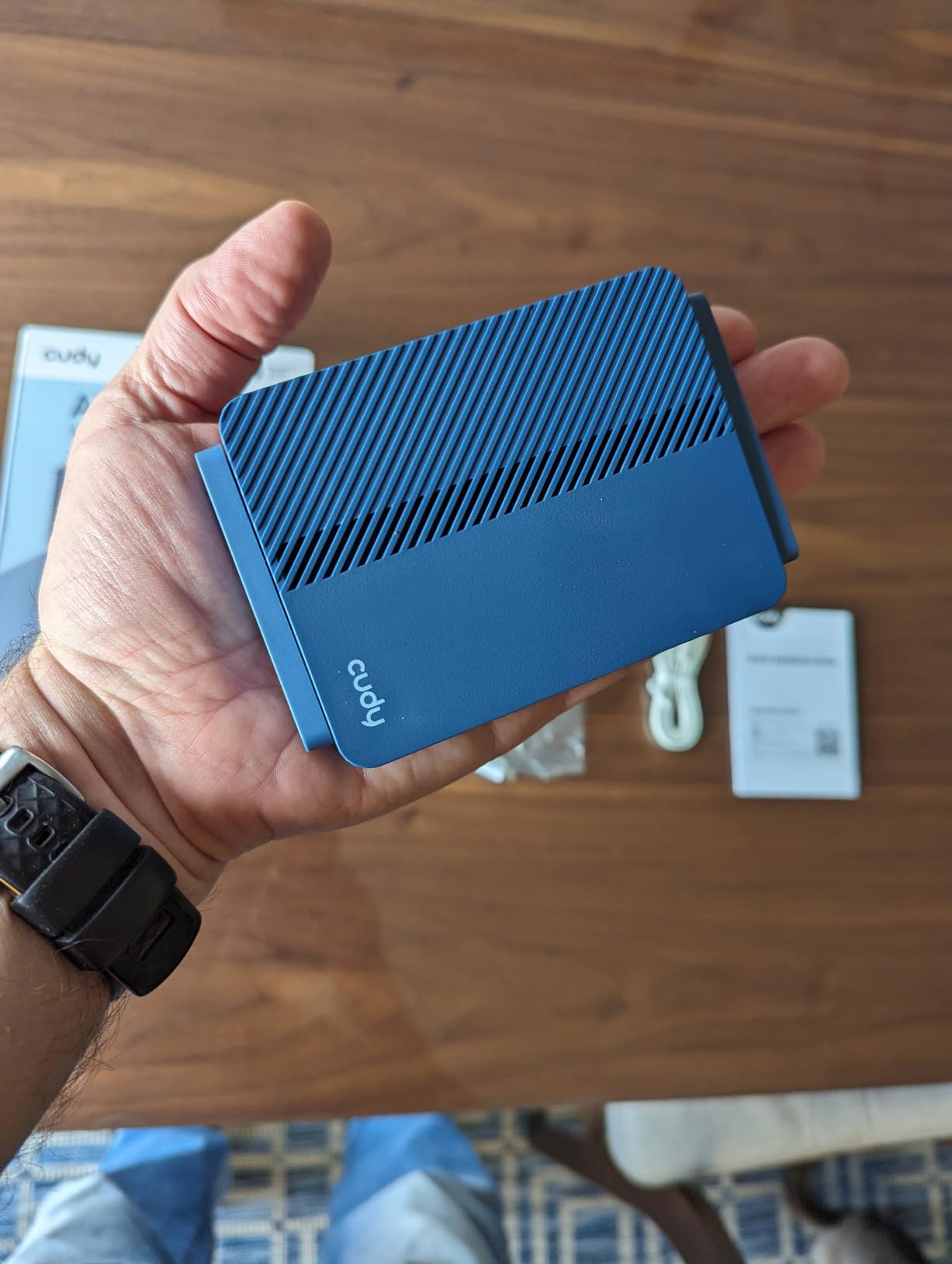 Cudy AX3000 Pocket-Sized Wi-Fi 6 Travel Router, 6-in-1 Modes, VPN, TR3000 customer photo 2